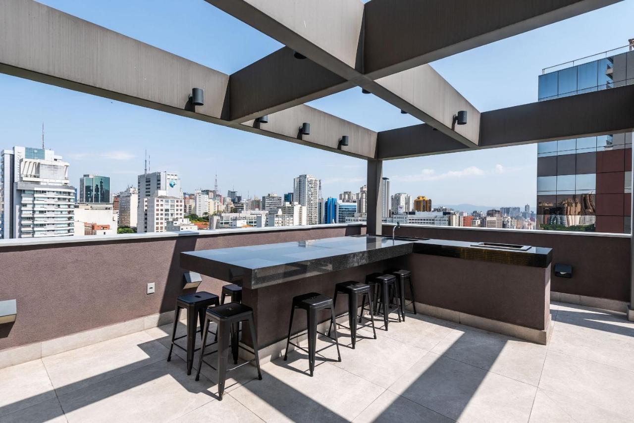 Vo5 Studio Charmoso Com Vaga, Ao Lado Do Metro. Sao Paulo Dış mekan fotoğraf